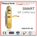 Luxury Golden Panel RFID Hotel Lock (HD6181 low price promotion)